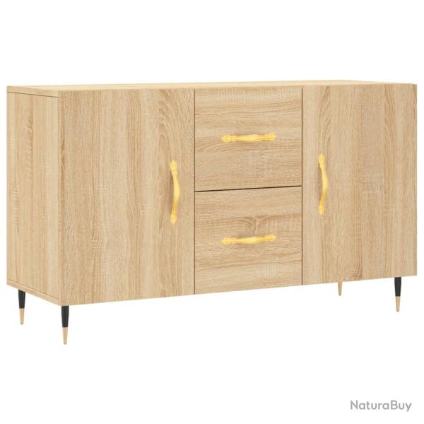 Buffet bahut commode armoire meuble de rangement organisateur cuisine salle de s�jour salon sonoma