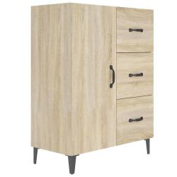 Buffet bahut commode armoire meuble de rangement organisateur cuisine salle de s&eacute;jour salon sonoma