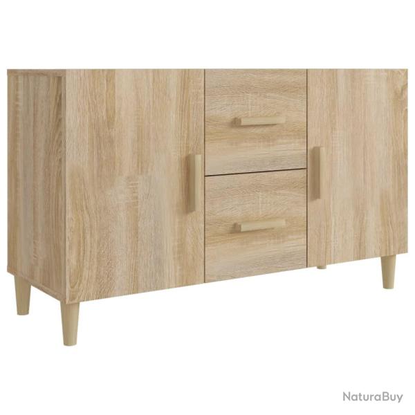 Buffet bahut commode armoire meuble de rangement organisateur cuisine salle de s�jour salon sonoma