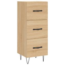 Buffet bahut commode armoire meuble de rangement organisateur cuisine salle de s&eacute;jour salon sonoma
