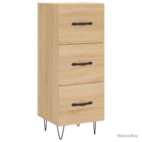 Buffet bahut commode armoire meuble de rangement organisateur cuisine salle de s�jour salon sonoma