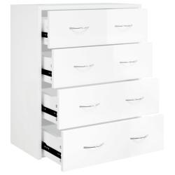 Buffet bahut commode armoire meuble de rangement organisateur cuisine salle de s&eacute;jour salon avec 4