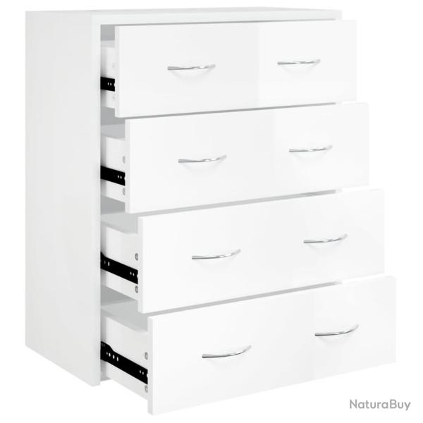 Buffet bahut commode armoire meuble de rangement organisateur cuisine salle de s�jour salon avec 4