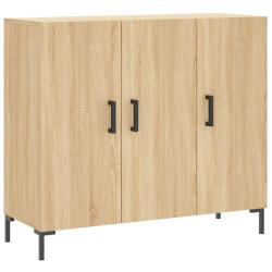 Buffet bahut commode armoire meuble de rangement organisateur cuisine salle de s&eacute;jour salon sonoma