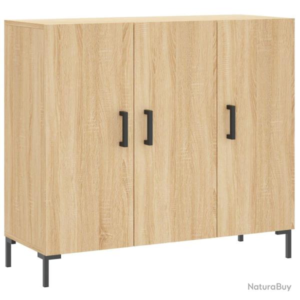 Buffet bahut commode armoire meuble de rangement organisateur cuisine salle de s�jour salon sonoma