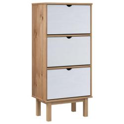 Armoire &agrave; chaussures range chaussures rangement meuble entr&eacute;e couloir salon et 3 tiroirs et bois pi