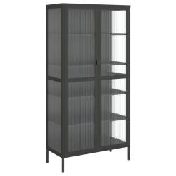 Buffet bahut commode armoire meuble de rangement organisateur cuisine salle de s&eacute;jour salon haut 85
