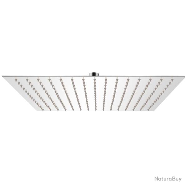 T�te de douche plongeante carr�e en acier inoxydable 40x40 cm 02_0003093