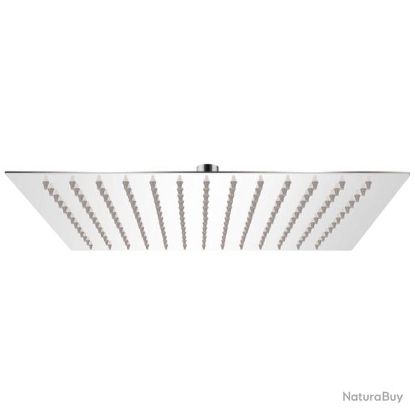 T�te de douche plongeante carr�e en acier inoxydable 25x25 cm 02_0003091