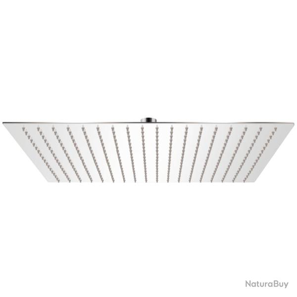 T�te de douche plongeante carr�e en acier inoxydable 50 x 50 cm 02_0003094
