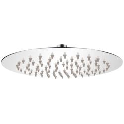 T&ecirc;te de douche plongeante ronde en acier inoxydable 20 cm 02_0003098