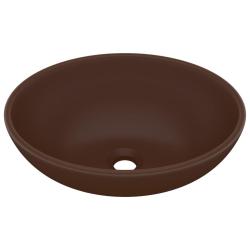 Lavabo ovale de luxe vasque &agrave; poser de toilette lave-mains de salle de bain cuisine maison int&eacute;rieu