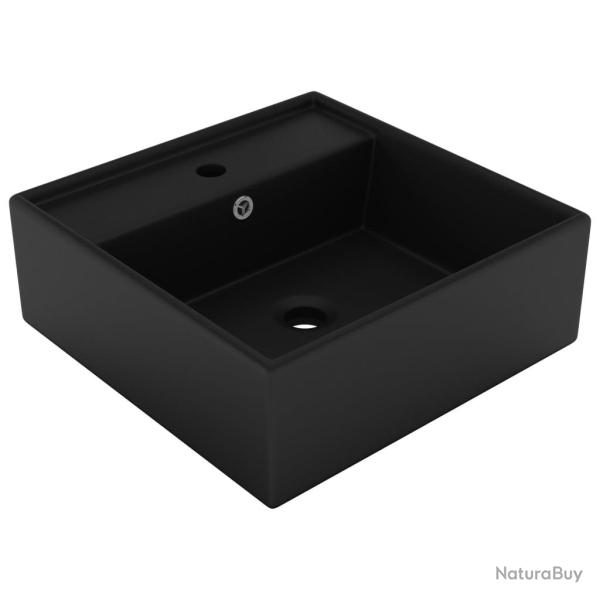 Lavabo carr� de luxe � trop-plein vasque � poser de toilette lave-mains de salle de bain salle cosm