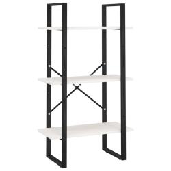 &Eacute;tag&egrave;re de rangement design 60 x 30 x 105 cm bois de pin massif blanc 02_0000626