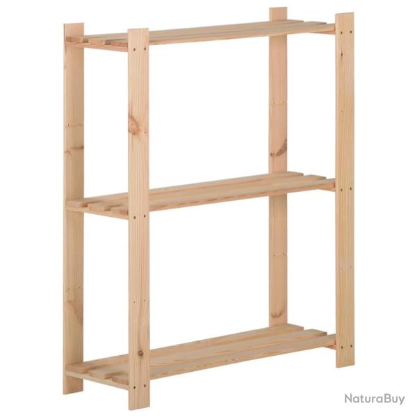 �tag�re 3 niveaux stockage 60 x 28,5 x 90 cm bois de pin massif 02_0000653