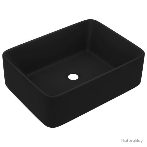 Lavabo salle de bain de luxe 41 cm c�ramique noir mat 02_0002794