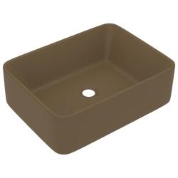 Lavabo de luxe vasque &agrave; poser de toilette lave-mains de salle de bain salle cosm&eacute;tique rectangulair