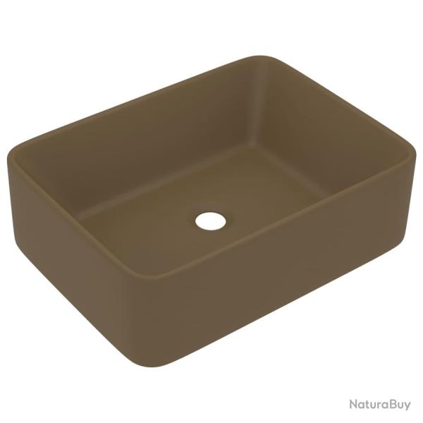 Lavabo de luxe vasque � poser de toilette lave-mains de salle de bain salle cosm�tique rectangulair