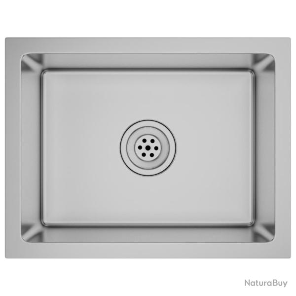 �vier de cuisine fait main 44 x 34 cm acier inoxydable argent� 02_0002457