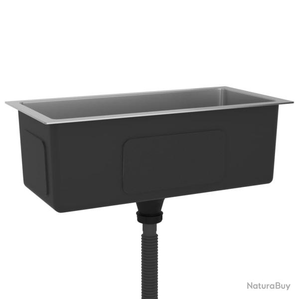 Evier de cuisine fait � la main maison int�rieur lavabo de salle de bain 60 x 30 cm acier inoxydabl