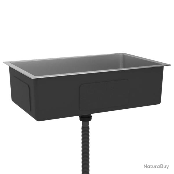 Evier de cuisine fait � la main maison int�rieur lavabo de salle de bain 70 x 44 cm acier inoxydabl