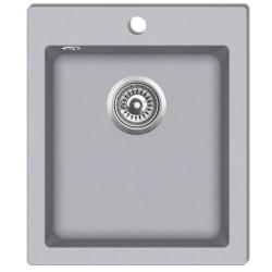 &Eacute;vier de cuisine granite 42,5 x 50 cm gris 02_0002308