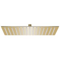 Pomme de douche pluie Inox 40x30 cm Rectangulaire Dor&eacute; 02_0002096
