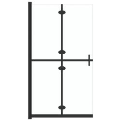 Paroi de douche pliable verre ESG transparent 70x190 cm 02_0002159