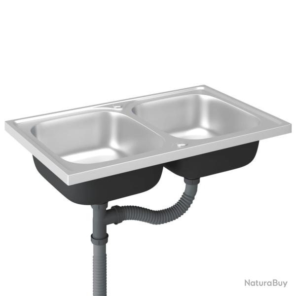 Evier de cuisine � double lavabo �vier encastr� lavabo de cuisine lavabo encastr� maison int�rieur
