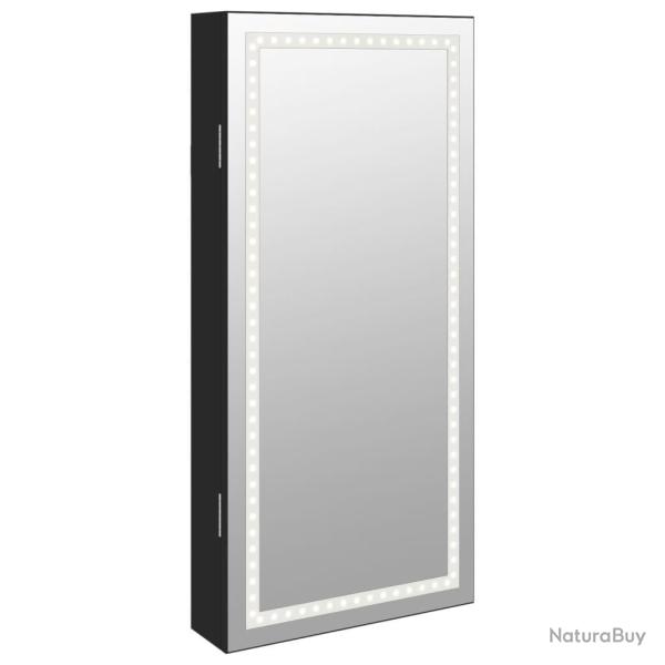 Armoire � bijoux meuble rangement organisateur chambre vestiaire salle de bain avec miroir et �clai