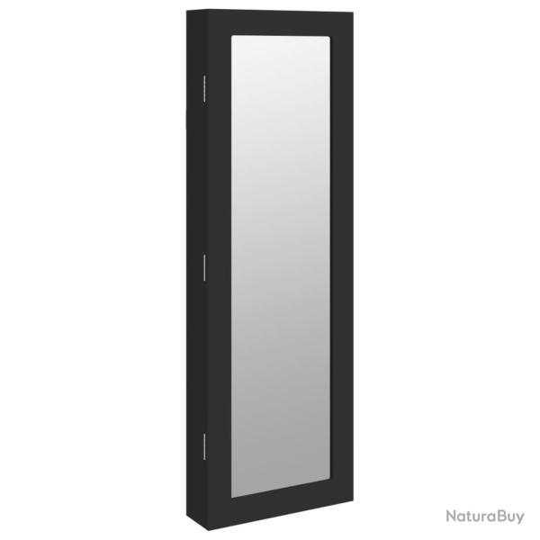 Armoire � bijoux meuble rangement organisateur chambre vestiaire salle de bain avec miroir murale 3