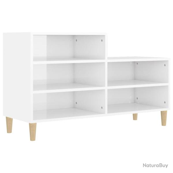 Armoire � chaussures range chaussures rangement meuble entr�e couloir salon brillant 102 x 36 x 60