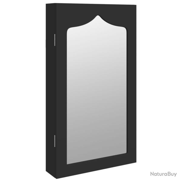 Armoire � bijoux meuble rangement organisateur chambre vestiaire salle de bain avec miroir murale 3