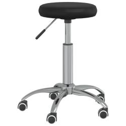 Chaise fauteuil si&egrave;ge pivotante de bureau informatique &eacute;tude similicuir noir 02_0024158