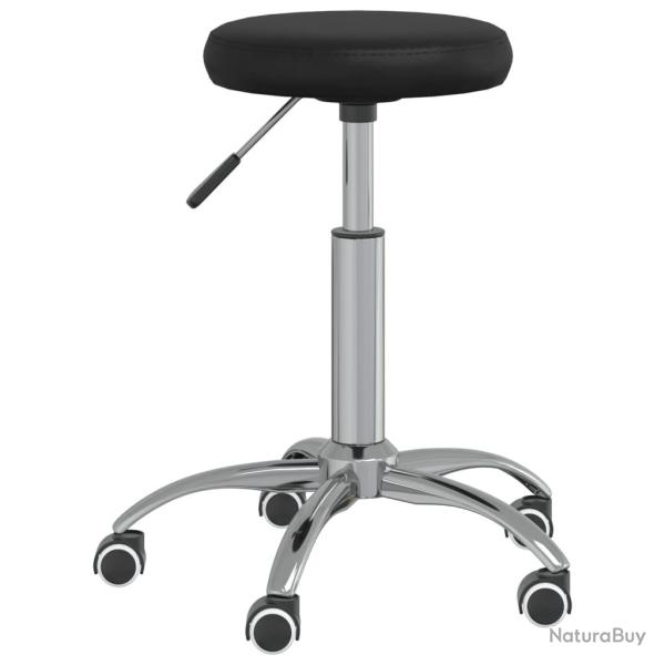 Chaise fauteuil si�ge pivotante de bureau informatique �tude similicuir noir 02_0024158