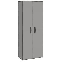 Armoire &agrave; chaussures range chaussures rangement meuble entr&eacute;e couloir salon 60 x 30 x 166 cm Tissu