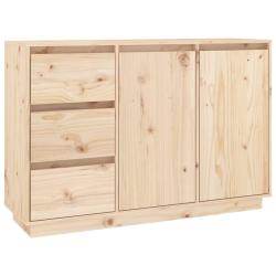 Buffet bahut commode armoire meuble de rangement organisateur cuisine salle de s&eacute;jour salon 111 x 3