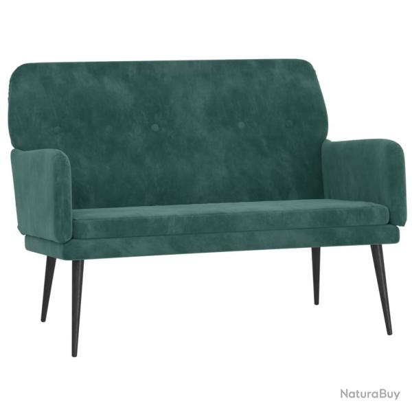 Banc banquette 108 x 79 x 79 cm velours vert fonc� 02_0010564