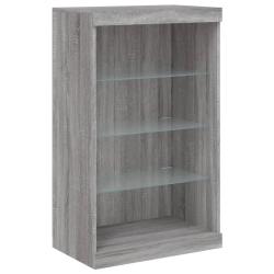 Buffet bahut commode armoire meuble de rangement organisateur cuisine salle de s&eacute;jour salon avec lu