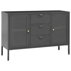 Buffet bahut commode armoire meuble de rangement organisateur cuisine salle de s&eacute;jour salon 105 x 3