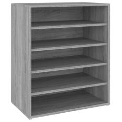 Meuble &agrave; chaussures sonoma 60 x 35 x 70 cm bois d'ing&eacute;nierie gris 02_0043429