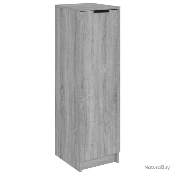 Meuble � chaussures sonoma 30 x 35 x 100 cm bois d'ing�nierie gris 02_0043420
