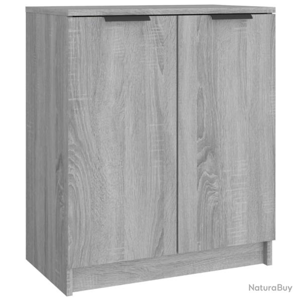 Meuble � chaussures sonoma 59 x 35 x 70 cm bois d'ing�nierie gris 02_0043427