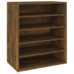 Meuble &agrave; chaussures 60 x 35 x 70 cm bois d'ing&eacute;nierie marron 02_0043407