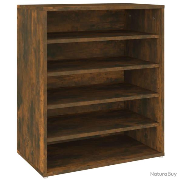 Meuble � chaussures 60 x 35 x 70 cm bois d'ing�nierie marron 02_0043407