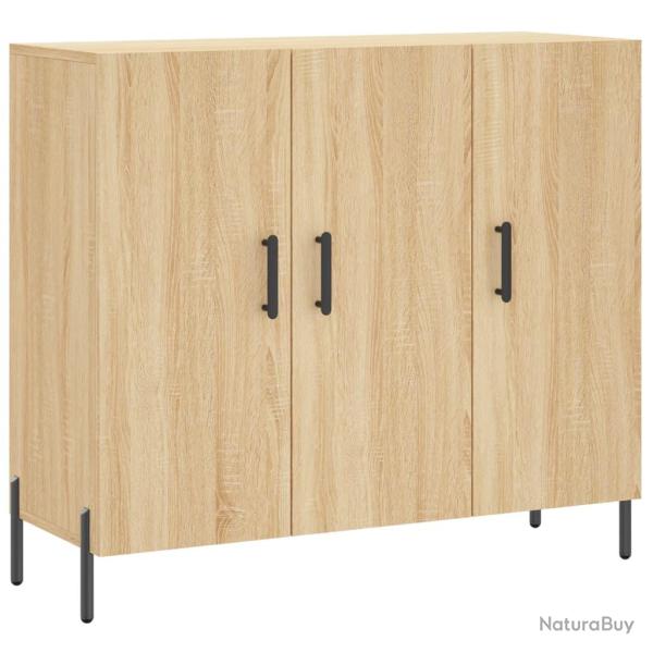 Buffet bahut commode armoire meuble de rangement organisateur cuisine salle de s�jour salon sonoma