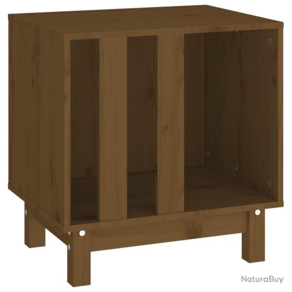 Niche pour chien 50 x 40 x 52 cm bois de pin massif marron 02_0043443
