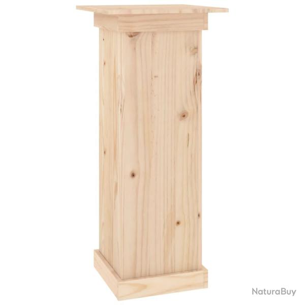 Support � fleurs meuble plante 40 x 40 x 90 cm bois de pin solide marron 02_0045207
