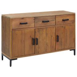 Buffet bahut commode armoire meuble de rangement organisateur cuisine salle de s&eacute;jour salon 110 x 3