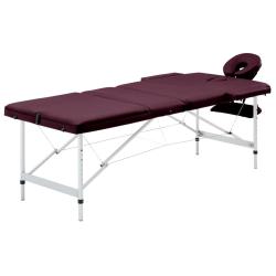 Table de massage pliable lit de massage banc canap&eacute; th&eacute;rapie cosm&eacute;tique portable professionnel Shia
